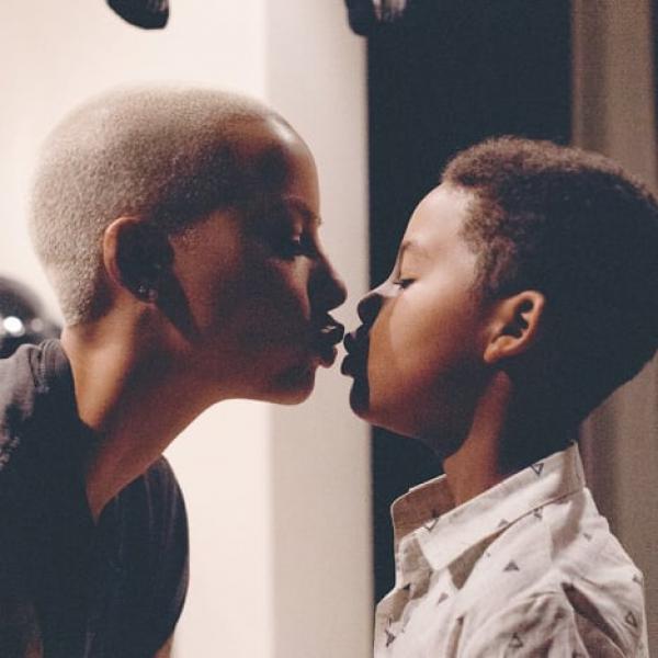 Amber Rose: Mom-Shamed for Making Out With Son