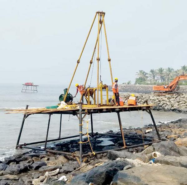 BJP, Shiv Sena fight to take credit as BMC starts work on coastal road