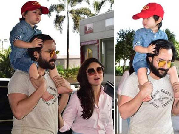 Saif Ali Khan blasts the paparazzi for clicking picture of Taimur Ali Khan 