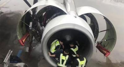 A Chinese Woman Threw Coins Into Plane Engine For Good Luck Because Luck andgt Logic 