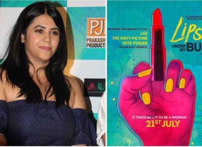  WATCH: Ekta Kapoor reveals what middle finger on Lipstick Under My Burkha poster stands for 