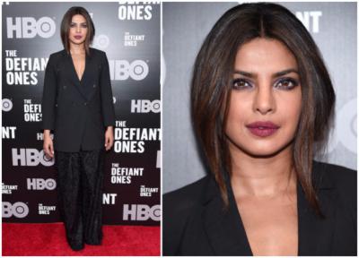  Check out: Priyanka Chopra suits up for the premiere of The Defiant Ones 