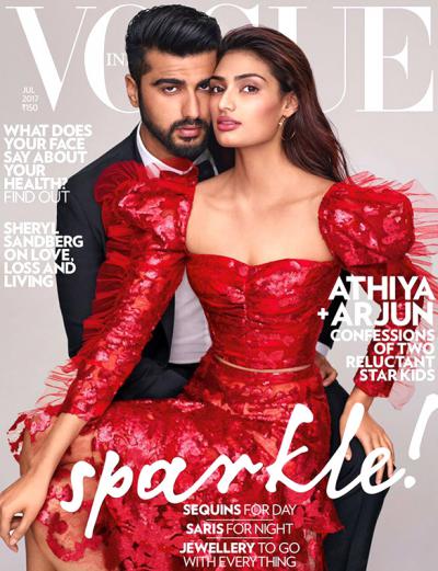  Check out: Arjun Kapoor and Athiya Shetty make a perfect pair on the cover of Vogue India 