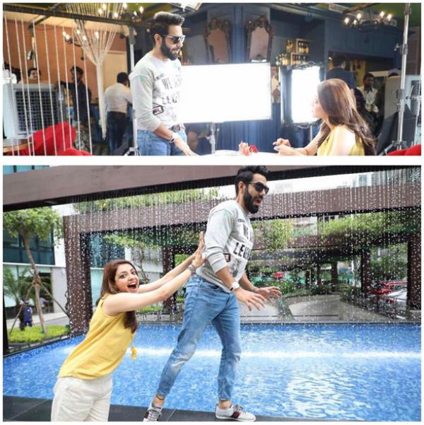  Kajal Aggarwal and Aparshakti Khurrana come together for this shoot and it was definitely a fun ride 