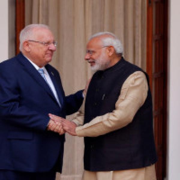 PM Modi calls on Israeli President Reuven Rivlin