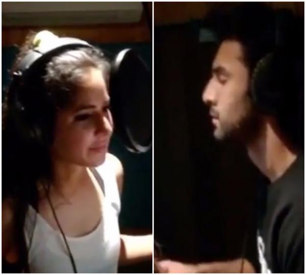  WATCH: Ranbir Kapoor and Katrina Kaif can't stop bickering in this dubbing session of Jagga Jasoos 