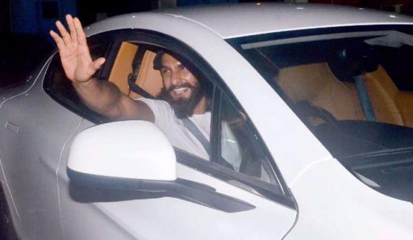 Ranveer Singh Called In His Birthday With A New Aston Martin andamp A Long Drive With Deepika Padukone 