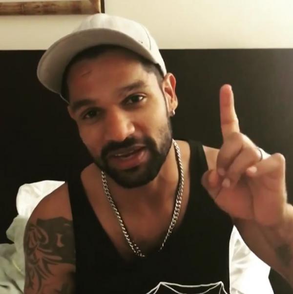 Shikhar Dhawan has a special message for his fans and its touching!