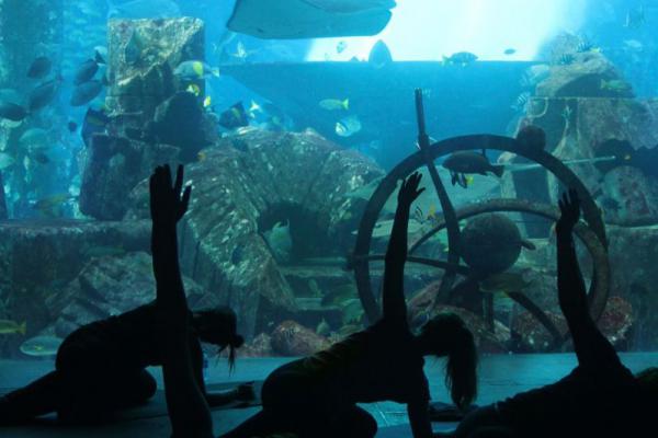 The First Ever Underwater Yoga Class Is Happening In Dubai. Booking Tickets? We Sure Are 