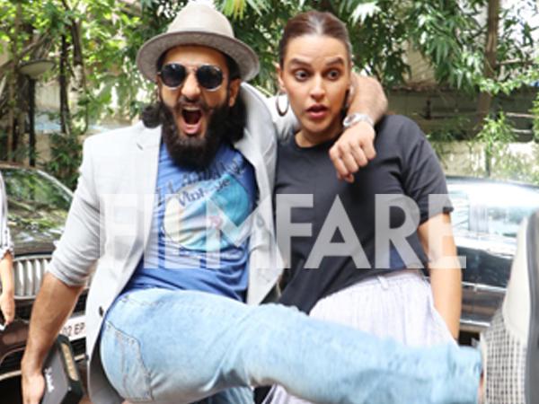 Pictures: Ranveer Singh and Neha Dhupia at their goofy best 