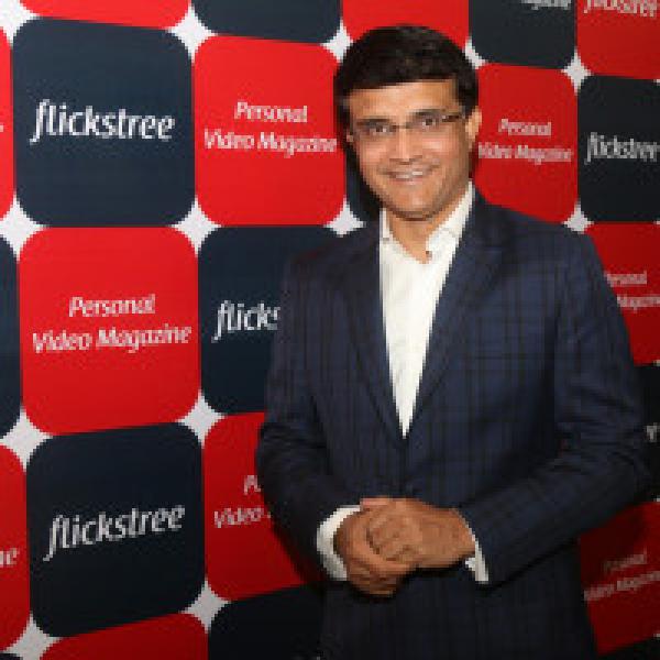 Sourav Ganguly enters startups space with free-to-watch video platform Flickstree