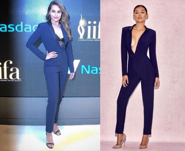Sonakshi Sinha raises a sassy storm for IIFA 2017 with her crisp jumpsuit – View Pics