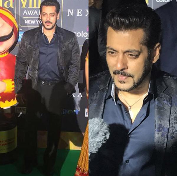 IIFA Awards 2017 green carpet: Salman Khan opts for an all navy blue look and aces it like a bawse