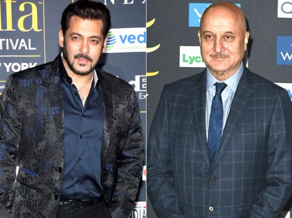 Salman Khan wishes luck to Anupam Kher for 'Ranchi Diaries'
