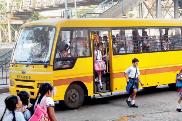 Maharashtra School buses off roads from August 1