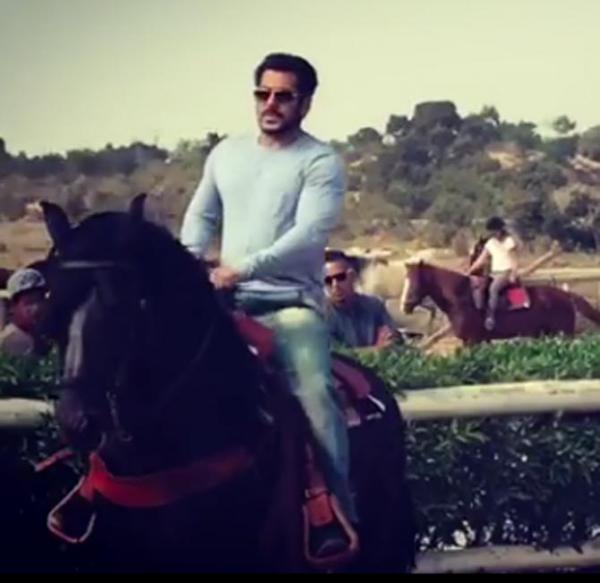Salman Khan takes horse riding lessons for 'Tiger Zinda Hai'