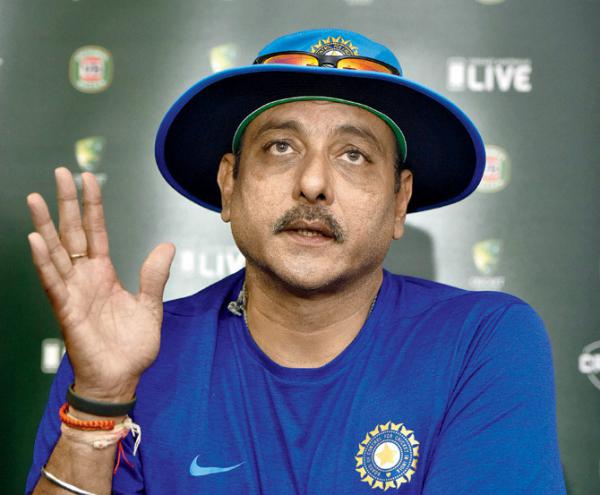 Shastri calls for fearless cricket: Once on the field, they take over