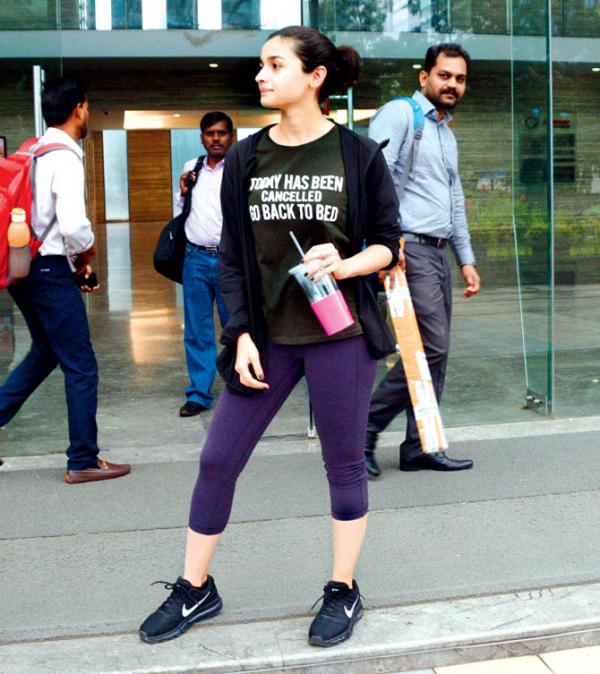 Alia Bhatt's t-shirt quote is every lazy person's dream come true