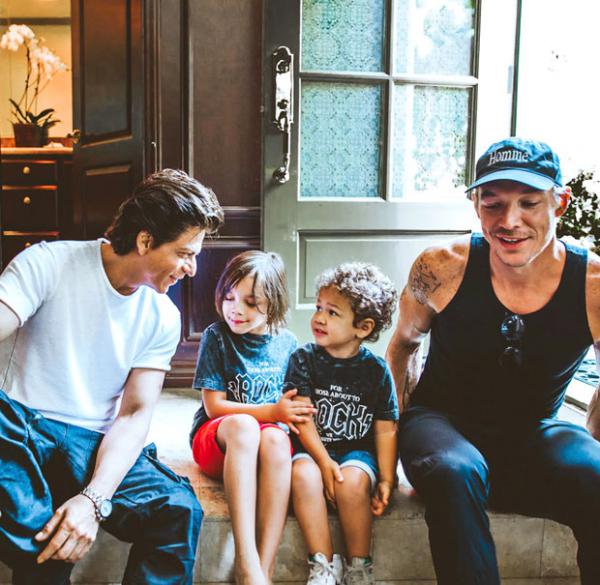  Check out: Shah Rukh Khan spends time with Diplo's kids in Los Angeles post Jab Harry Met Sejal song shoot 