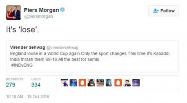 Piers Morgan Took A Jibe At India Losing The Womens World Cup andamp Twitter Just Destroyed Him 