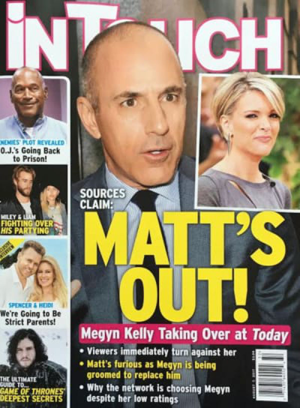 Megyn Kelly: About to Replace Matt Lauer on Today?!?