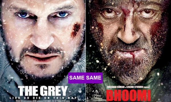 Sanjay Dutt's 'Bhoomi' poster 'copied'?
