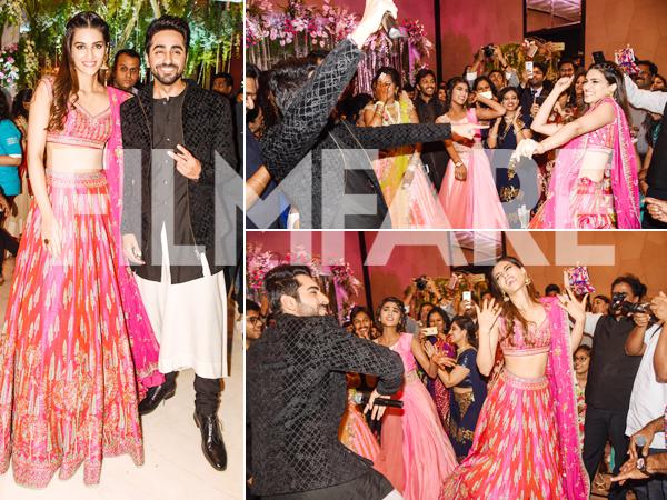 Kriti Sanon and Ayushmann Khurrana dance their heart out at a wedding 