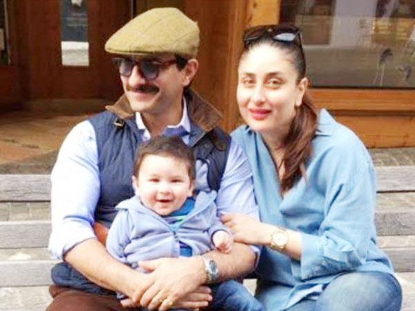These family pictures of Saif Ali Khan and Kareena Kapoor Khan with son Taimur is an adorable one 
