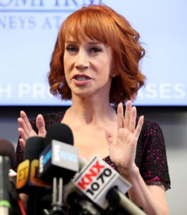 Kathy Griffin Shaved Her Head: Here's Why!