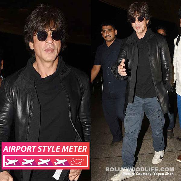 Airport style this week: Shah Rukh Khan, Anushka Sharma, Katrina Kaif and Sidharth Malhotra make a statement with monochromes – View Pics