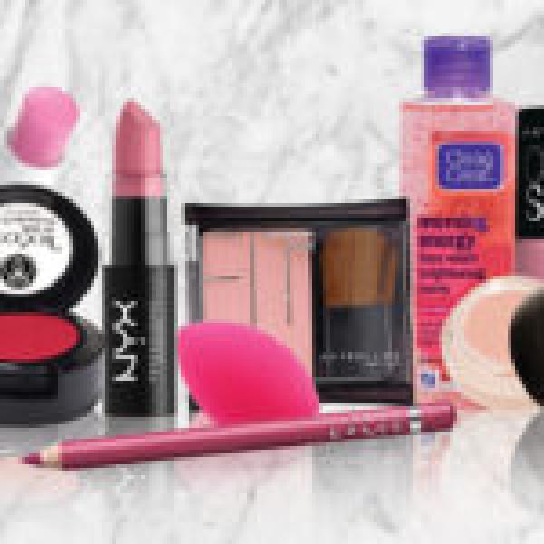 Pretty-In-Pink Makeup Under INR 700