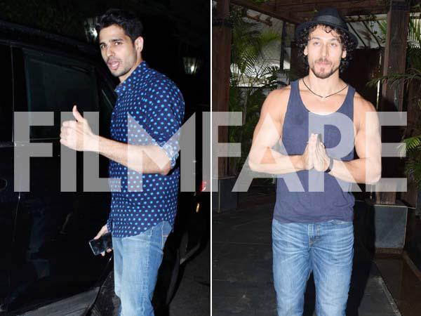 Photo Alert: Weâre in love with Sidharth Malhotraâs and Tiger Shroffâs casual style file 
