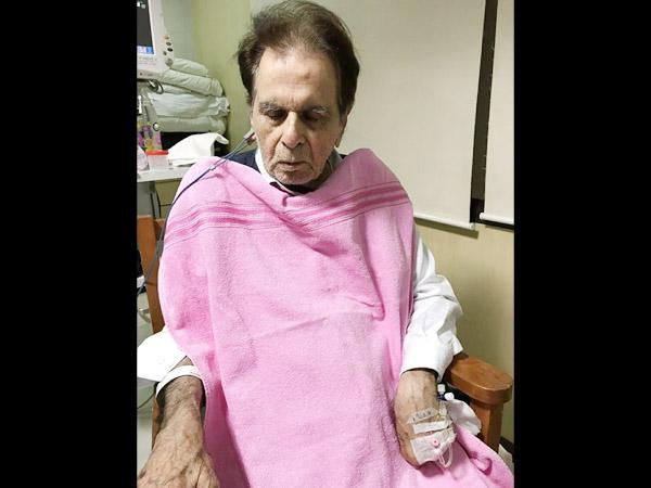 Latest update and picture: Dilip Kumar is still in the ICU his condition is getting stable 