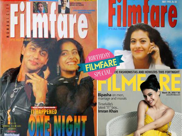 Birthday Special: Kajols best Filmfare covers over the years 