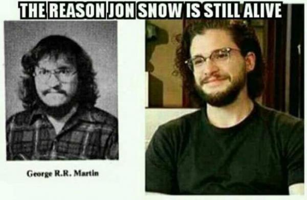 Young George RR Martin Looked Exactly Like Jon Snow & It&apos;s A Bigger Mystery Than The White Walkers