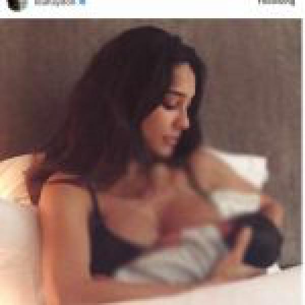 Lisa Haydon Shares Photo Of Herself Breastfeeding Baby Zack With An Important Message!