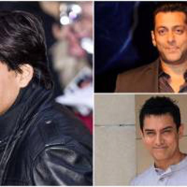 Has Shah Rukh lost his footing while Salman and Aamir continue to race ahead?