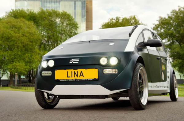 A Group Of Dutch Students Made A Biodegradable Car Using Sugar And Flax, And It Actually Works