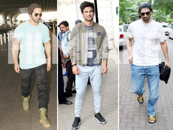 Check out these pictures of Varun Dhawan Sushant Singh Rajput and Aditya Roy Kapur looking their hot best 