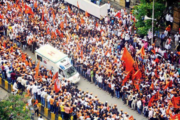 The Maratha Kranti Morcha in South Mumbai was a disciplined march