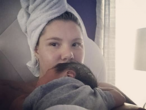 Kailyn Lowry Shares ADORABLE Photos of New Baby with Isaac and Lincoln!
