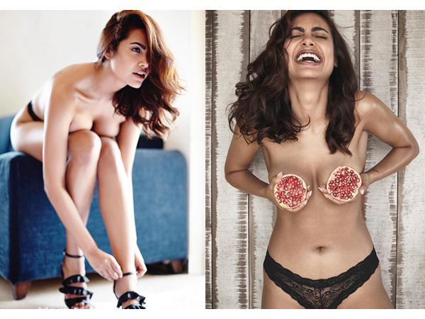 Smokin Hot Esha Gupta goes nude for her latest photoshoot. 