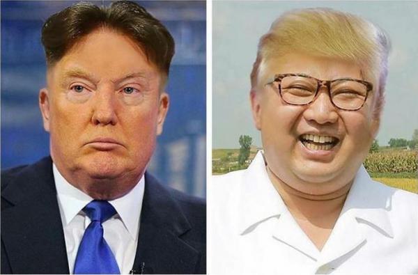 Someone ‘Hairswapped&apos; Donald Trump And Kim Jong-un And It&apos;s So Bad That It&apos;s Good