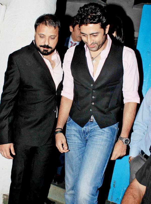 Abhishek Bachchan and Bunty Walia seem to be inseparable these days