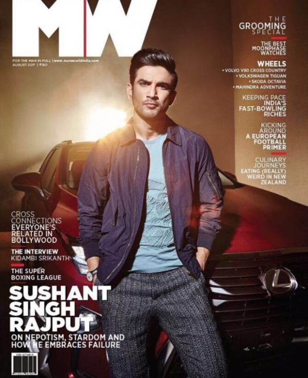  Check out: Sushant Singh Rajput talks about nepotism, relationship and embracing failure on Man's World 