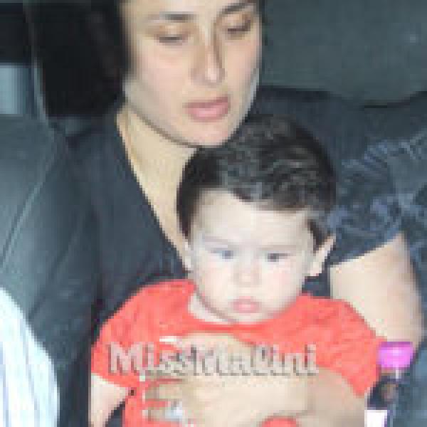 PHOTOS: Taimur Ali Khan Visited His Grandmother’s House After Returning From Switzerland