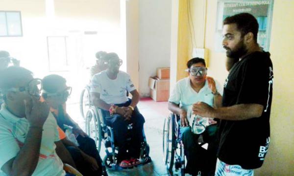Paraplegic Army veterans to enjoy scuba diving for the first time