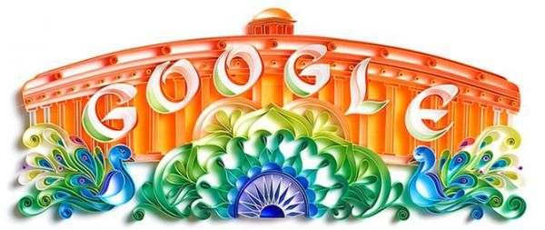 Google celebrates India's Independence Day with an artistic doodle