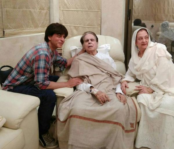  Check out: Shah Rukh Khan visits a recovering Dilip Kumar and wife Saira Banu at their residence 
