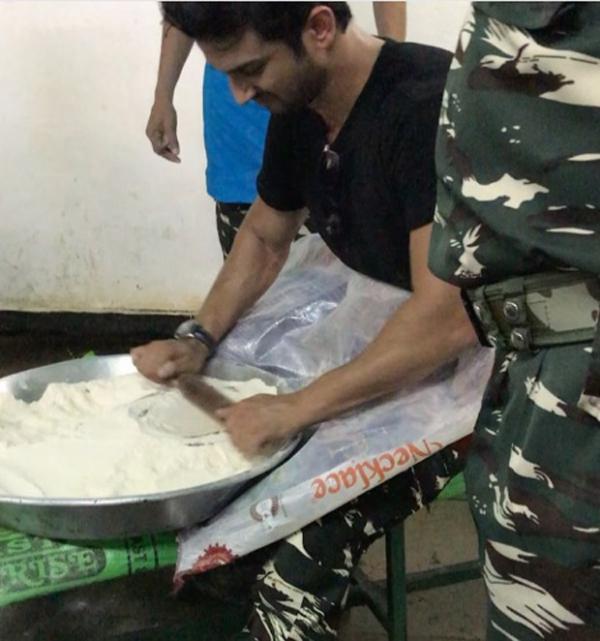  WOW! Sushant Singh Rajput makes rotis, plays cricket, shoots accurately at CRPF camp 